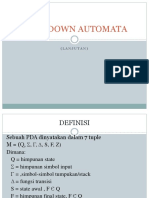 9.push Down Automata