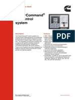 Powercommand 1.2 Control System: Specification Sheet