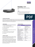 Vetoflex PBR: Closed Cell Polyethylene Backing Rod