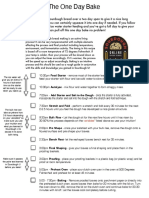 5 Sourdough Bread Checklists