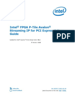 P-Tile Avalon Streaming IP For PCI Express User Guide
