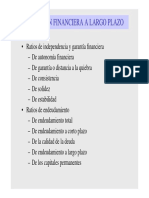 Situación Financiera A Largo Plazo