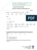 Adoc - Tips Soal Dan Solusi Penyisihan Kompetisi Matematika Un