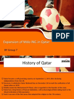 Expansion of Mdo INC - in Qatar