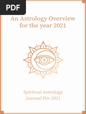 2021 PRINTABLE Spiritual Astrology Journal