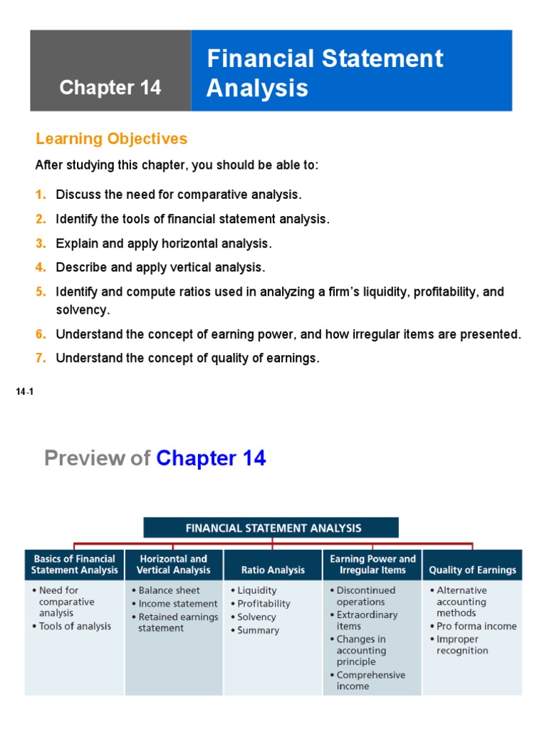 Financial Statements Analysis - Comprehensive | PDF | Income Statement ...