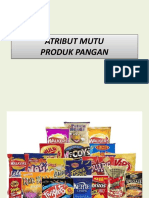 ATRIBUT MUTU PRODUK PANGAN