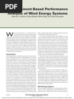 Measurement-Based Performance Analysis of Wind Energy Systems