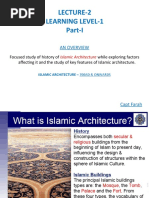 Lecture-2 Part I (Islamic Architecture)