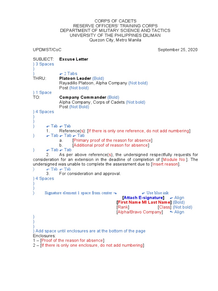 Request for Extension: Excuse Letter | PDF | Company (Military Unit ...