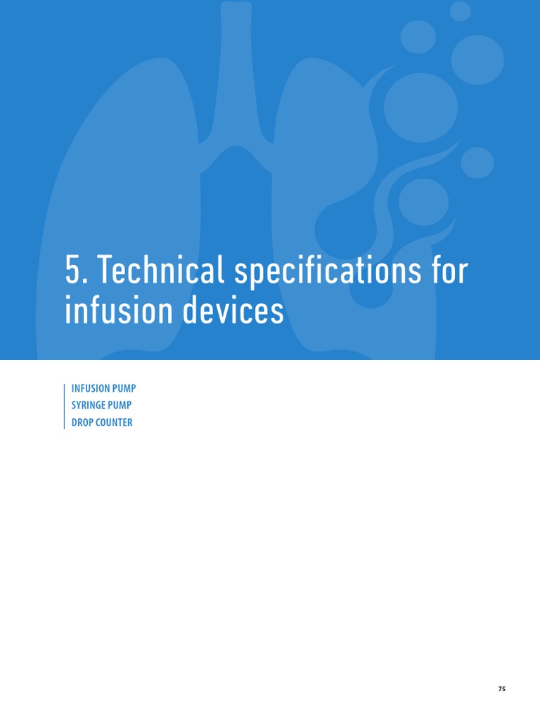 Chapter 5 20167 WHO Priority Medical Devices List For COVID 19 Response