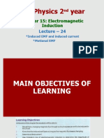 FSC Physics 2 Year: Chapter 15: Electromagnetic Induction