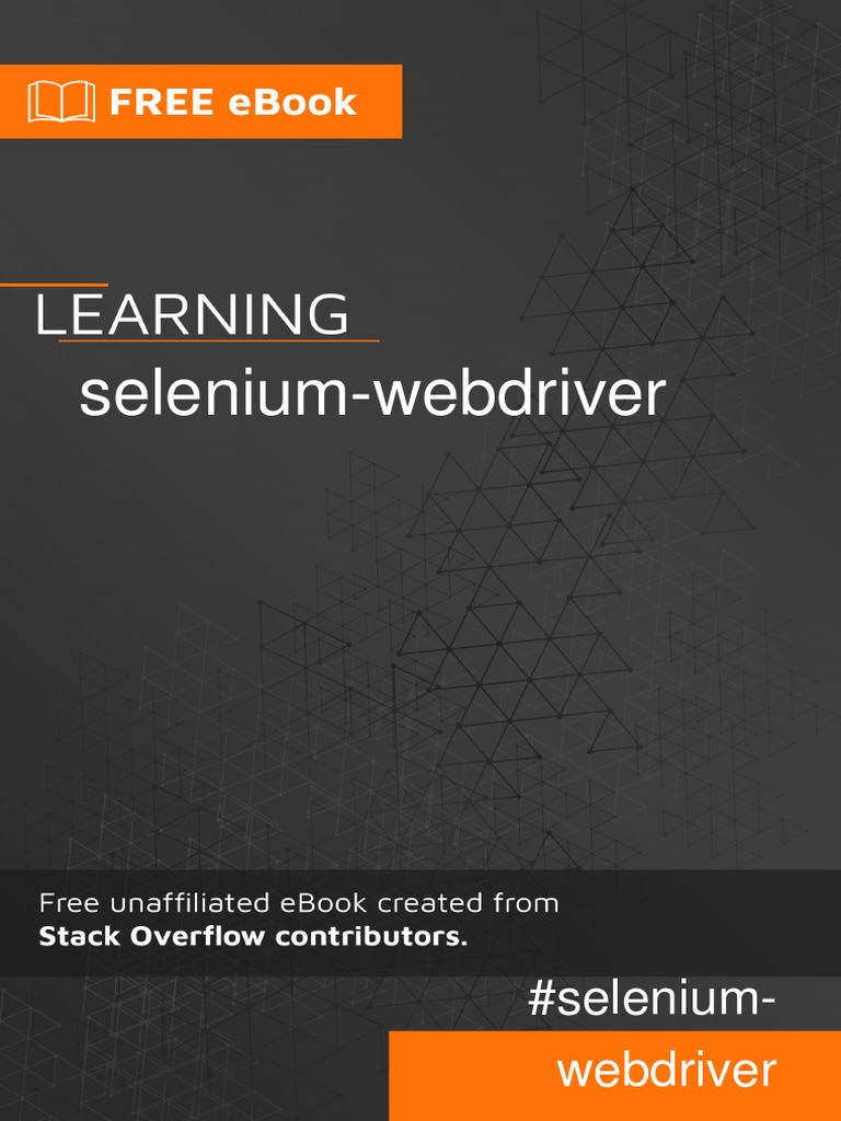Selenium Webdriver | Pdf | Selenium (Software) | Software Engineering