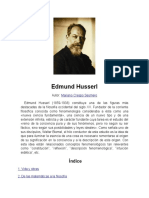 Edmund Husserl y Francis Hutchenson