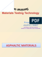 Materials Testing Technology: Prepared by
