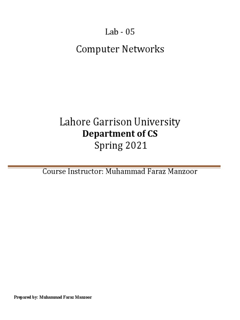 LAN Configuration Skills Test | PDF