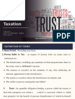 Estate Trust and Settlement