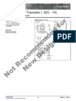 Medium Power Transistor ( 32V, 1A) : 2SB1132 / 2SA1515S / 2SB1237