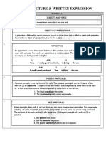 Toefl Structure & Written Expression: Skill Formula