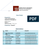 Case Analysis