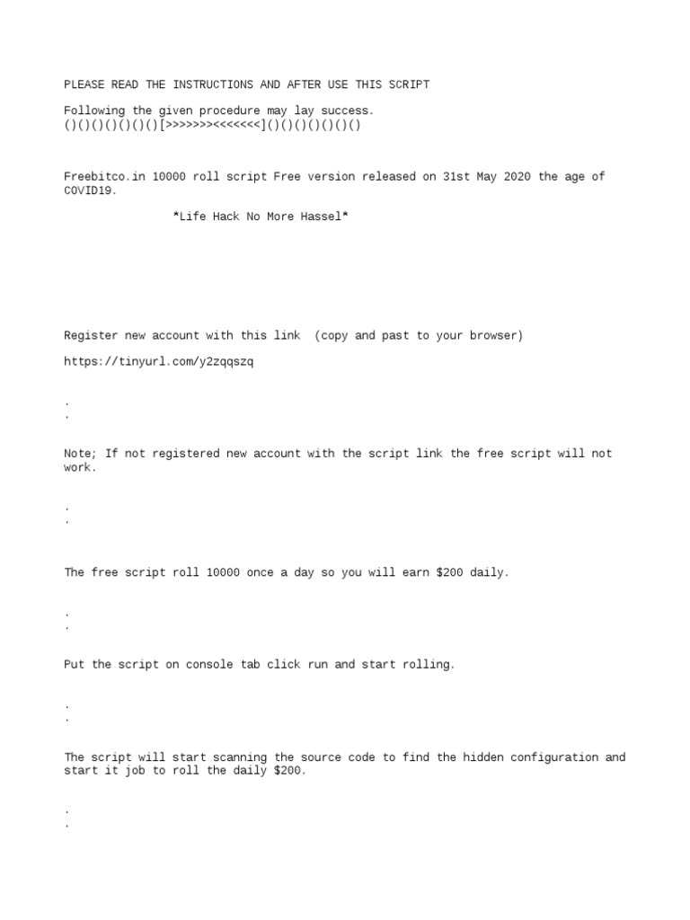 Script 1000 ROLL | PDF | Computing | Computer Science