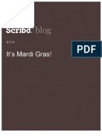 It's Mardi Gras! Scribd Blog, 3.7.11