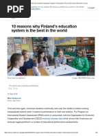 10 Reasons Why Finland's Education System Is The Best in The World - World Economic Forum