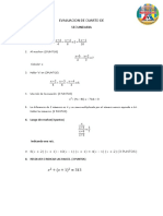 Evaluación Cuarto de Secundaria