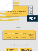 Komunikasi Intrapersonal (Lengkap)