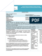 Informe de Actividades 25 de Febrero Del 2021