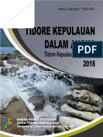 Kota Tidore Kepulauan Dalam Angka 2018