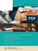 Konsumsi Dan Pengeluaran Rumah Tangga Provinsi Maluku Utara Maret 2018