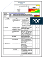 Job Safety Analysis: M Risk Assessment Code (RAC) Matrix Severity Probability