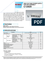 High Voltage Power Supply For HPD Assembly: Type No. Guide