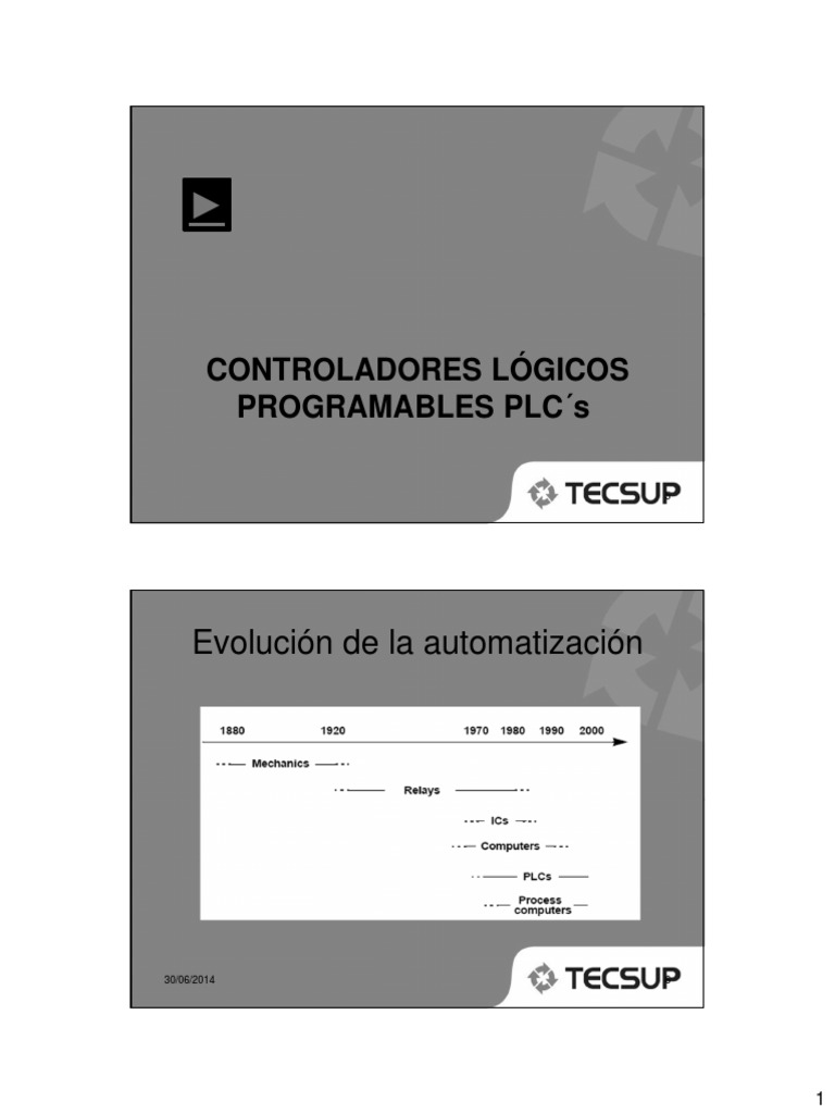 Introducción Al Plc Descargar Gratis Pdf Controlador Lógico