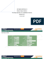 Roberto Rojas Gutiérrez Tarea Semana 7 Tecnología Aplicada A La Contabilidad y Administración