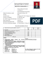 Format Biodata Sertifikat Mahasiswa