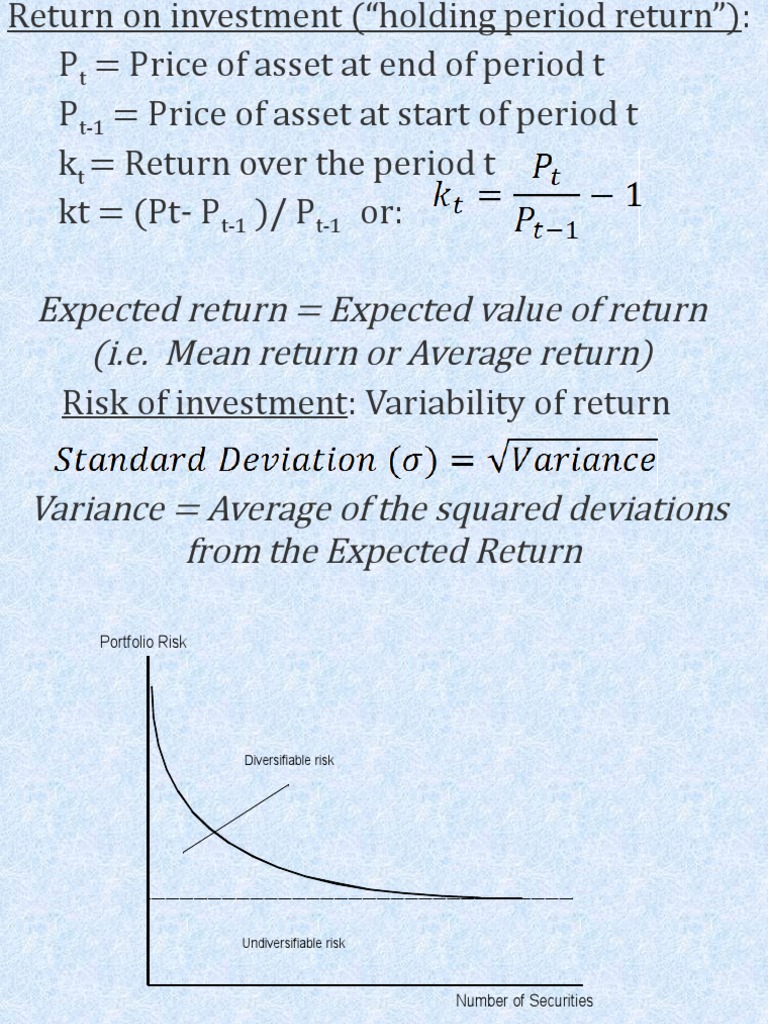 Understanding Systematic Risk and CAPM | PDF | Capital Asset Pricing ...