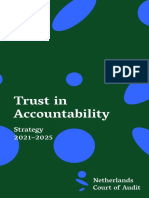 Trust in Accountability Strategy of Netherlands Court of Audit 2021-2025