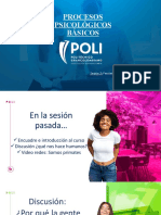 Sesión 2 Procesos Psicológicos