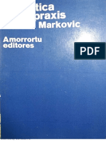 Markovic-Dialectica de La Praxis
