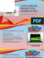 Catalogo de Productos Homecenter Jonatan Andres Robles Vargas