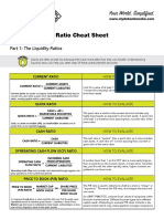 Your World, Simplified.: Ratio Cheat Sheet