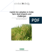 Download Hybrid Rice Adoption in India Farm Level Impacts and Challenges TB 14 by CPS_IRRI SN50246052 doc pdf