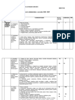 Planificare Calendaristica An Scolar 2018-2019