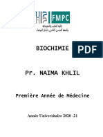 Biochimie 1a Medecine Khlil 2020-21