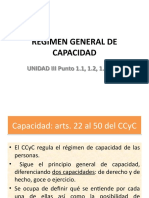 Régimen General de Capacidad