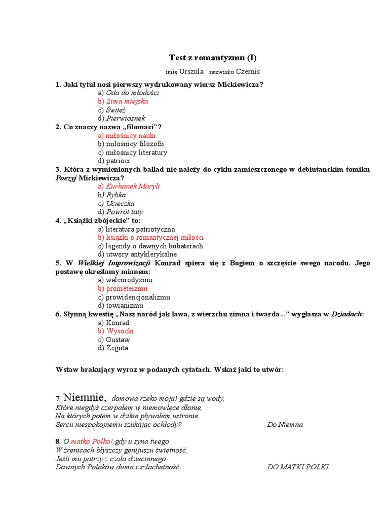 Czy Powrót Do Domu Uszczęśliwia Rozprawka
