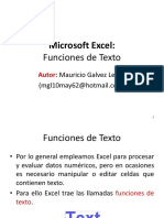 Tema 1 - Funciones de Texto