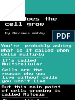 Maximus Ashby - How Does The Cell Grow Formal Assessment